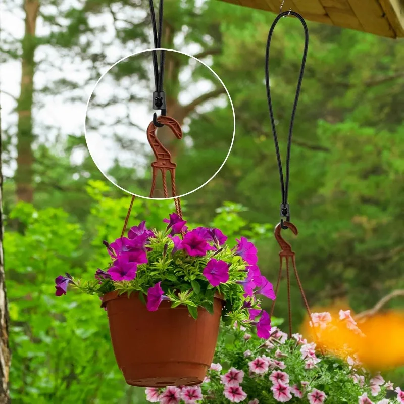Multifunktionale elastische Bungee-Seile mit Haken für Camping – Bild 5
