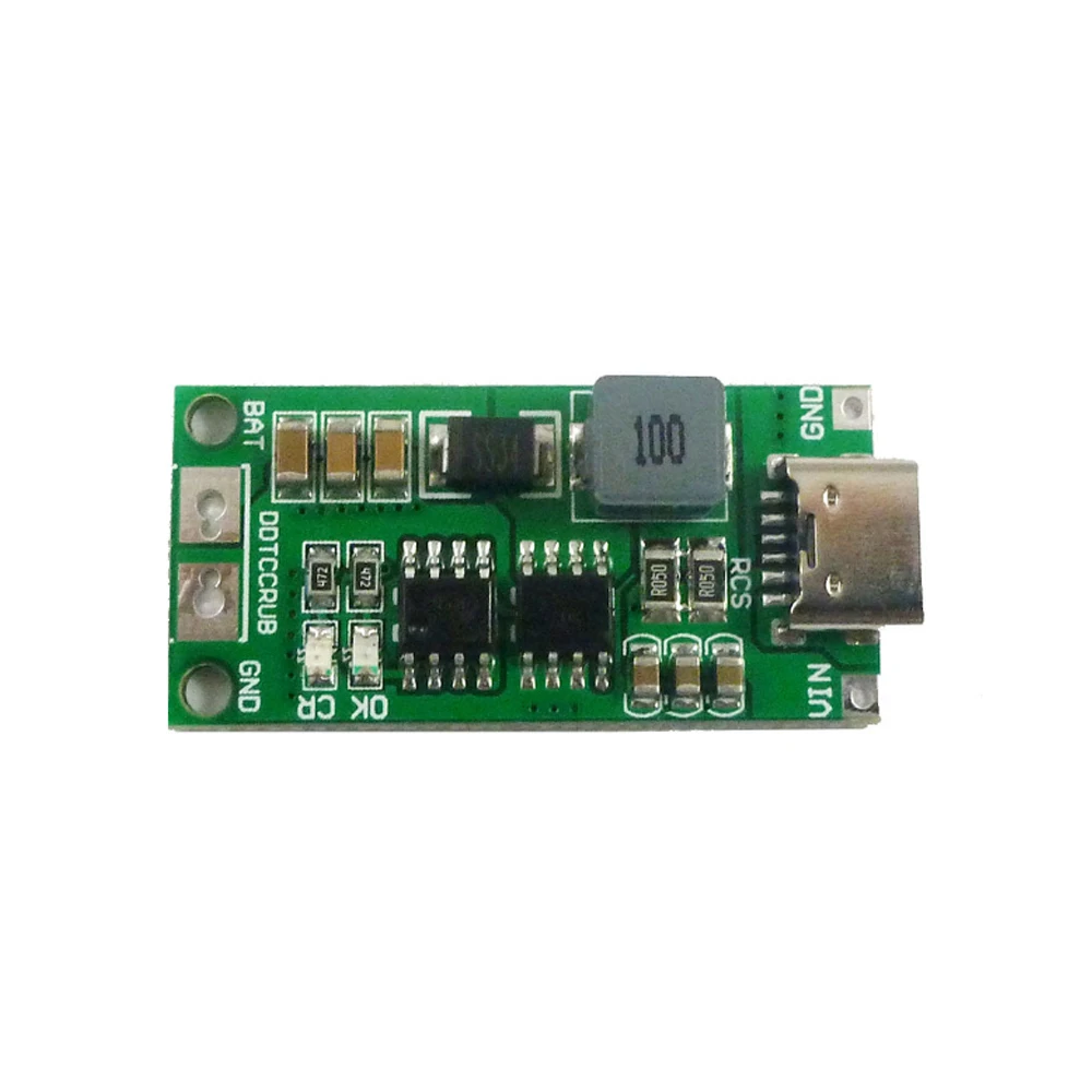 USB-C BMS Lademodul für 18650 Akkus 2S/3S/4S, Step-up Boost – Bild 4