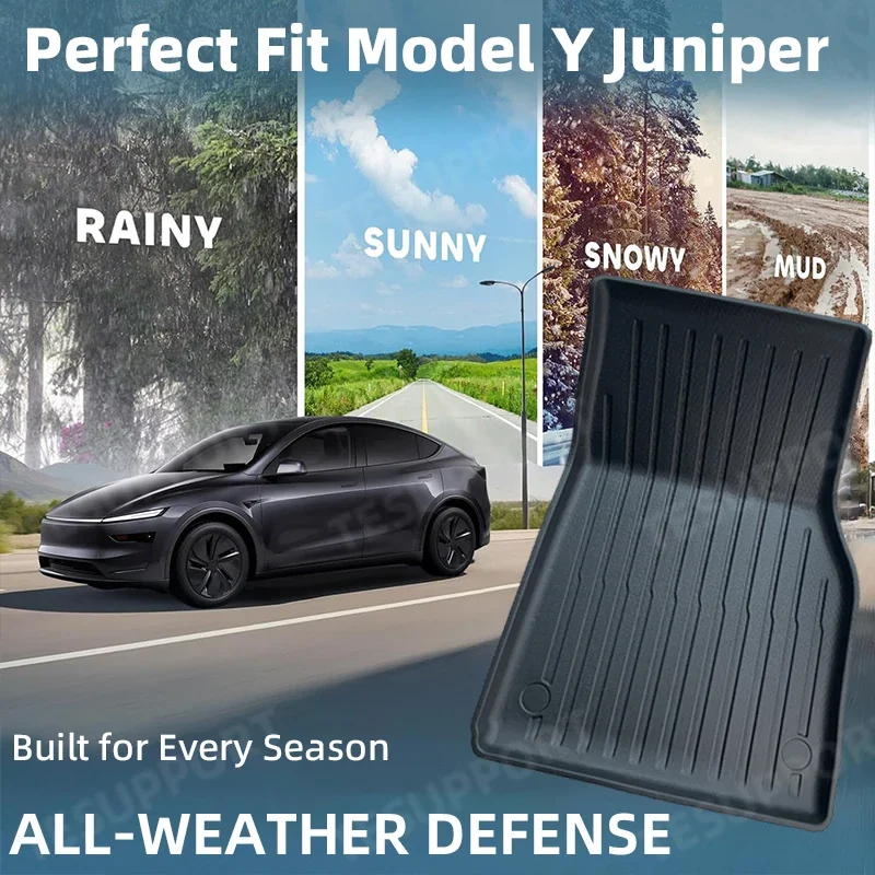 Tesla Model Y Juniper Zubehör 2025 2026 TPE Fußmatten – Bild 2