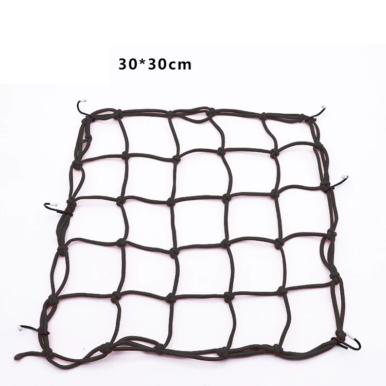 Motorrad Gepäck Net Fahrrad 6 Haken Halten unten Kraftstoff Tank Gepäck Mesh Web Bungee Schwarz Motorrad