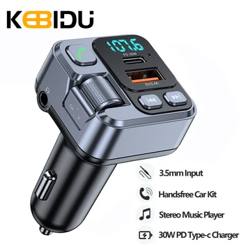 Bluetooth 5,1 Auto FM Sender Auto MP3 Stereo Musik Player Freis prec heinrich tung 3,5mm Aux Wireless Car Kit
