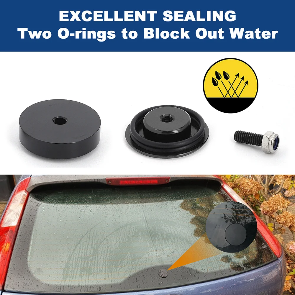 Auto Heck wischer löschen Kit Stecker Kappe O-Ring Aluminium legierung – Bild 2