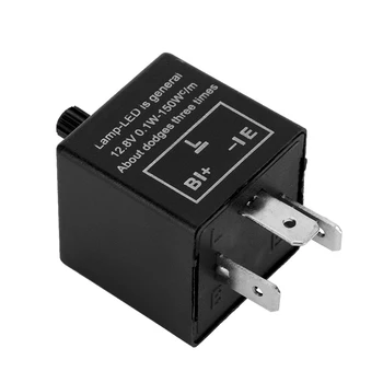 12 V 3 Pin Einstellbare LED Licht Blinker Relais Fix Für Blinker Anzeige