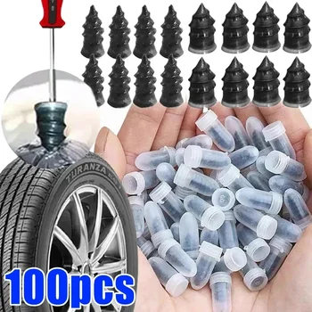 Vakuum Reifen Reparatur Nagel Reifen Punktion Schrauben Motorrad Fitting Set Tubeless Rad Reparaturen Punkte