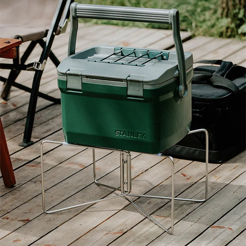 Kühlbox Ständer Eis Box Halter Outdoor Camping Box Lagerung Ständer – Bild 2