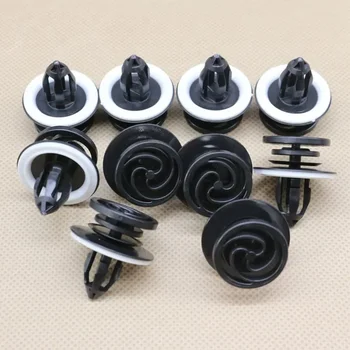 10x Auto Tür Trim Panel Nieten Verschluss Push Retainer Clip Innen Auto Auto Tür Sealer Verschluss Clips