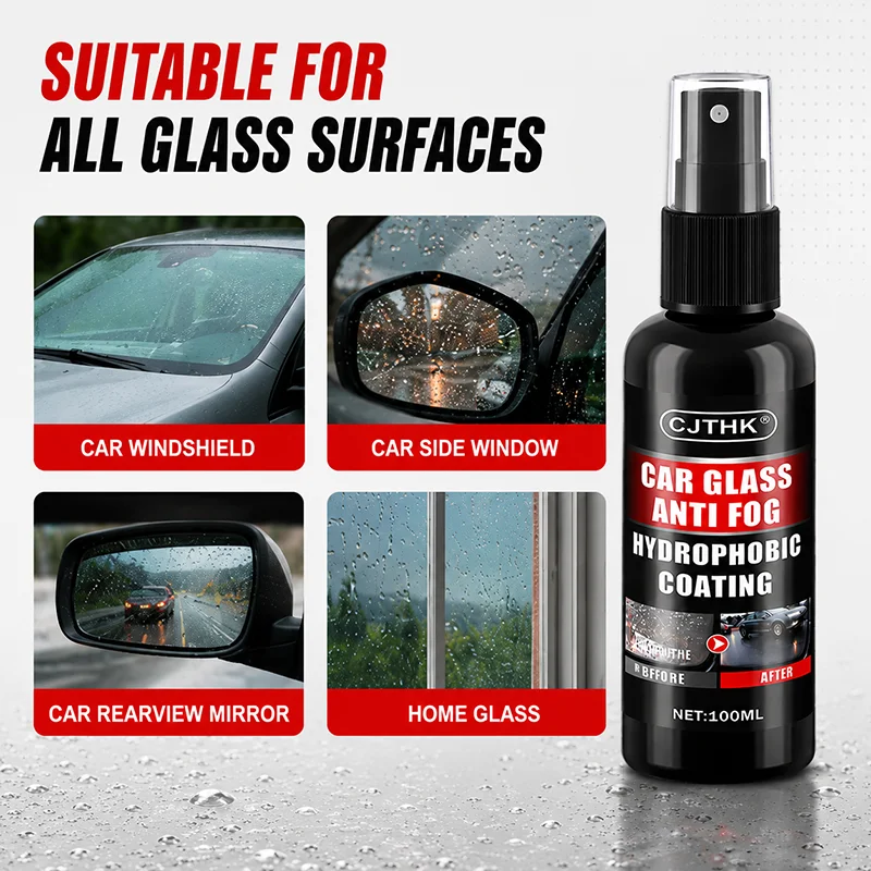 Auto-Glas Anti-Regen Wasserabweisender Spray Nano Hydrophobe – Bild 6