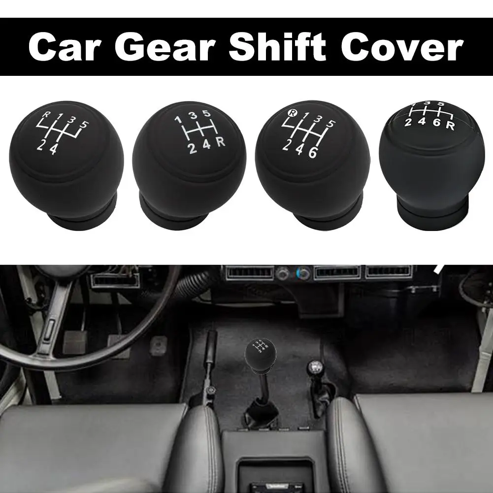 Auto Manuelle Schaltknauf Abdeckung Universal Auto Silikon Shift Griff – Bild 2