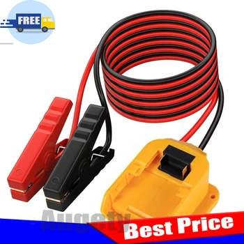 Tragbarer Starthilfe für Power Wheel Batterieadapter für Dewalt 20 V mit 1,8 m langem Überbrückungskabel
