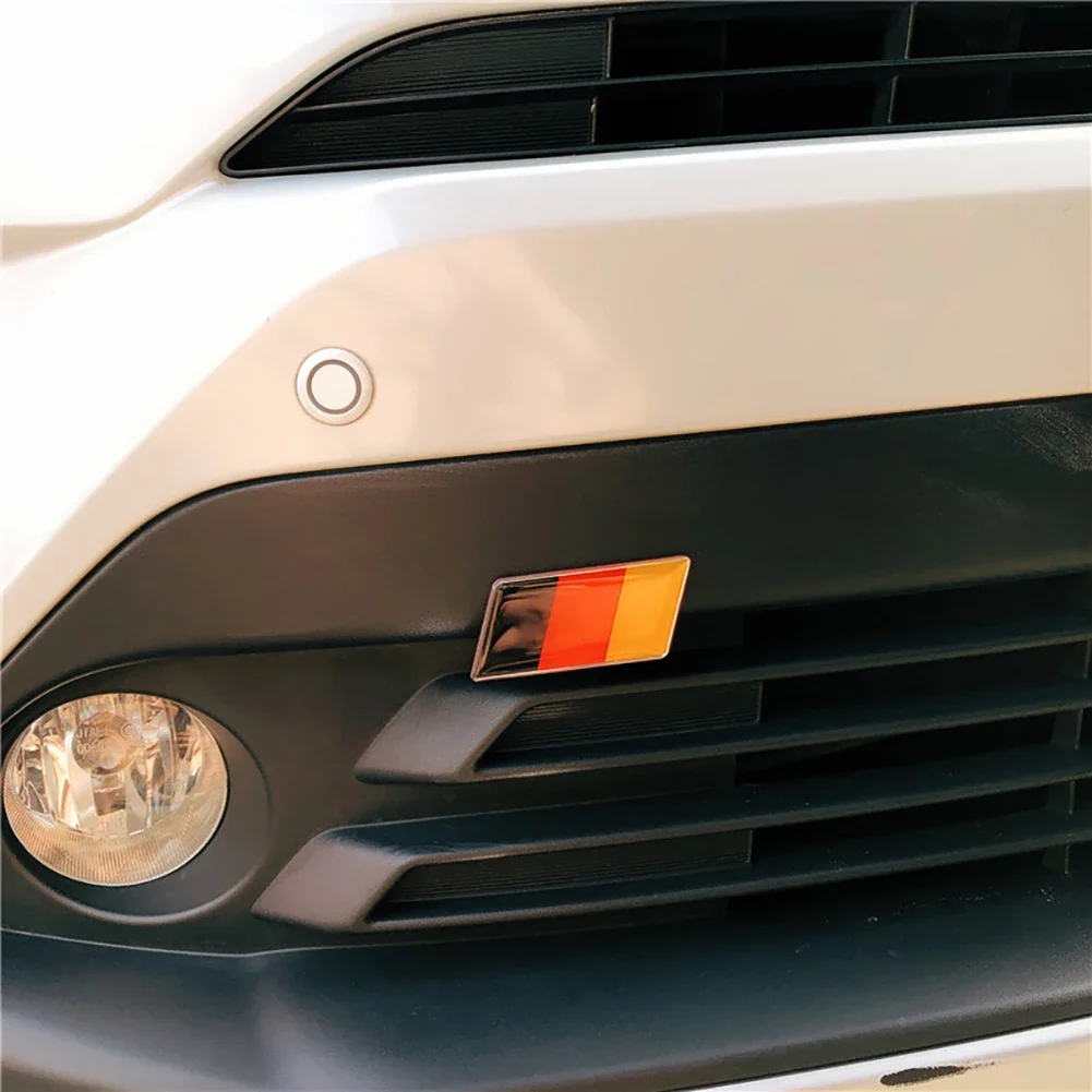 Deutsches Flaggen-Gitter-Emblem-Abzeichen für Volkswagen Scirocco – Bild 4