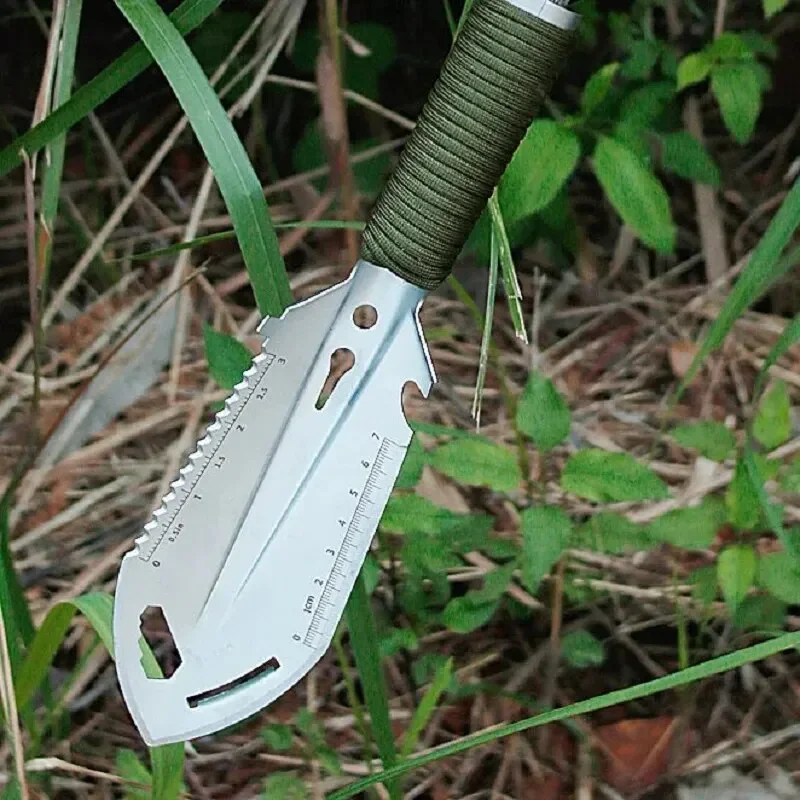 Camping Tragbare Ingenieursschaufel, Feldüberlebenswerkzeuge, Outdoor – Bild 2