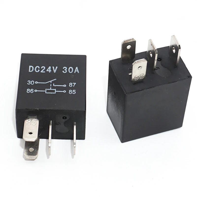 Automotive Relais Auto Relais 12 v 30a Spst 4pin 5pin 12 v 24 v 30A – Bild 6