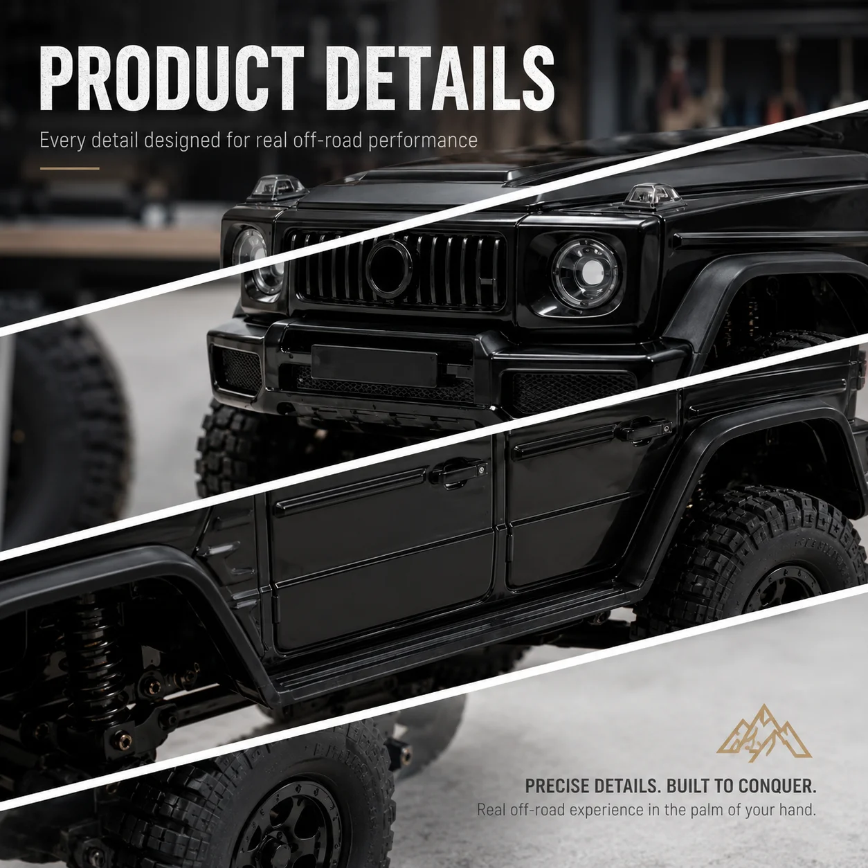 AX30 1:30 Mini RC Rock Crawler 4WD RTR Vollproportional Offroad-Modell – Bild 5