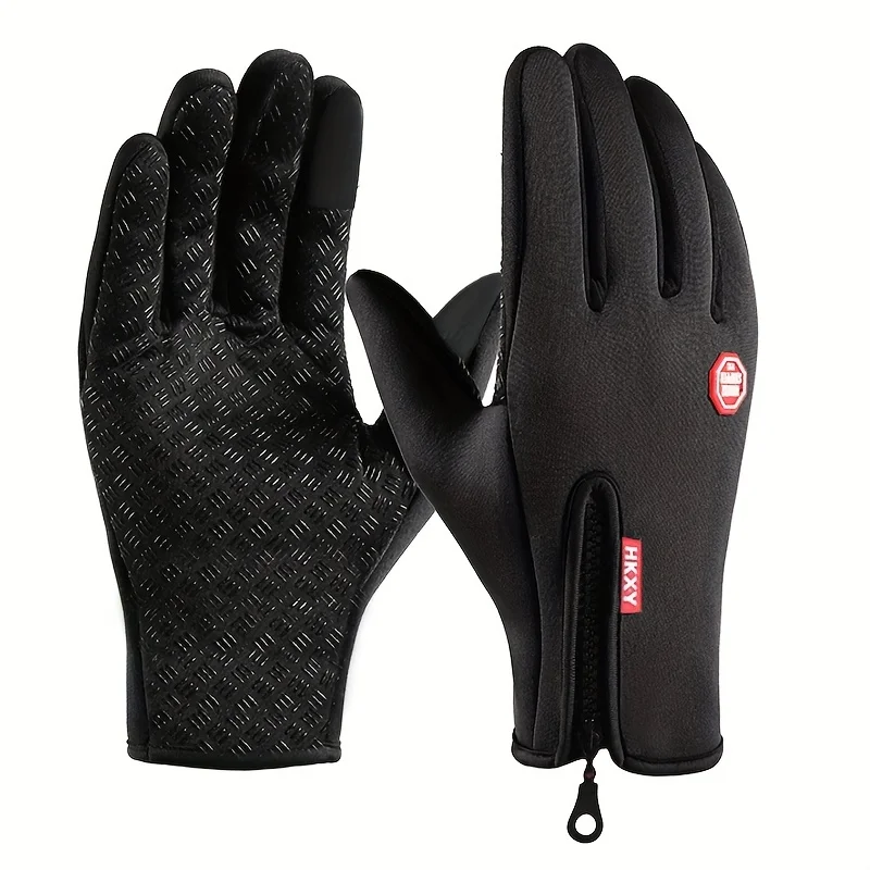 Winterhandschuhe für Männer und Frauen, Touchscreen, warm, Outdoor, Radfahren, Fahren, Motorrad, kalte