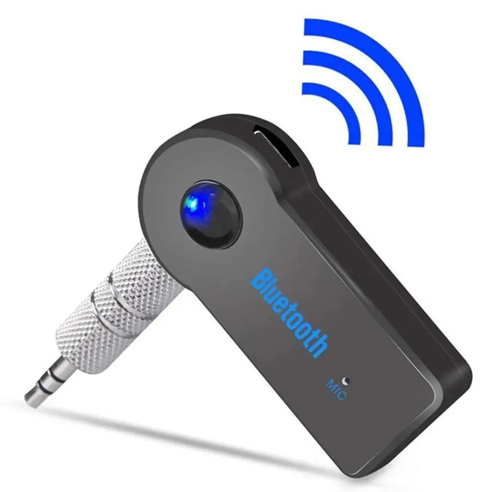 3,5-mm-Klinkenstecker, kabelloser Bluetooth-Transceiver-Adapter, Auto-Bluetooth-5.0-Empfänger für Auto-Kit