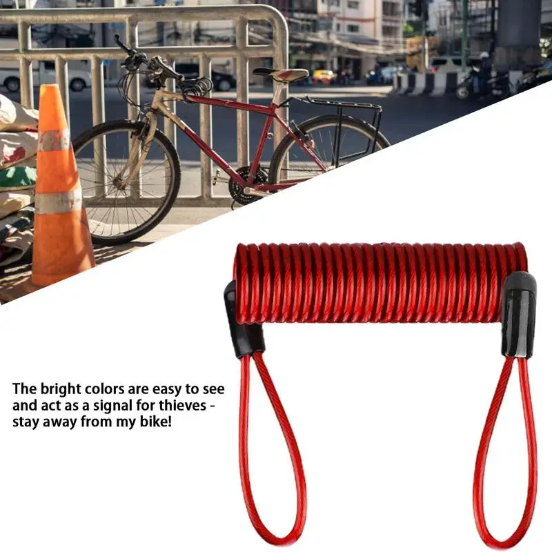 Schloss Erinnerung Kabel Disc Lock Kabel Für Diebstahl Schutz – Bild 4