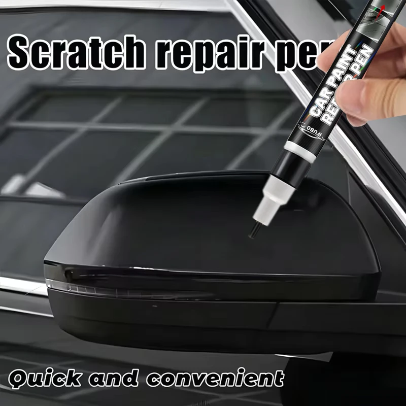 Schwarzer Autokratzer-Reparaturstift, Auto-Lackstift, Wasserfester – Bild 2