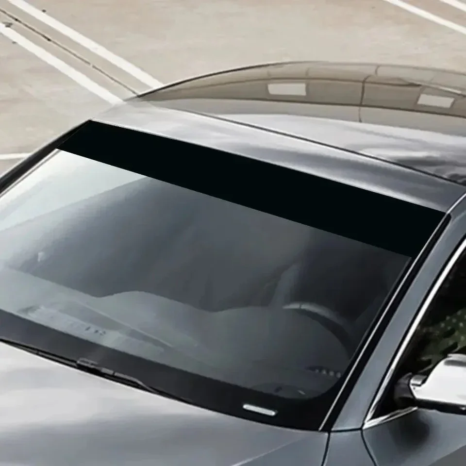 Auto Sonnenschutz Aufkleber Auto Frontscheibe 3D Vinyl Film Hinten – Bild 4