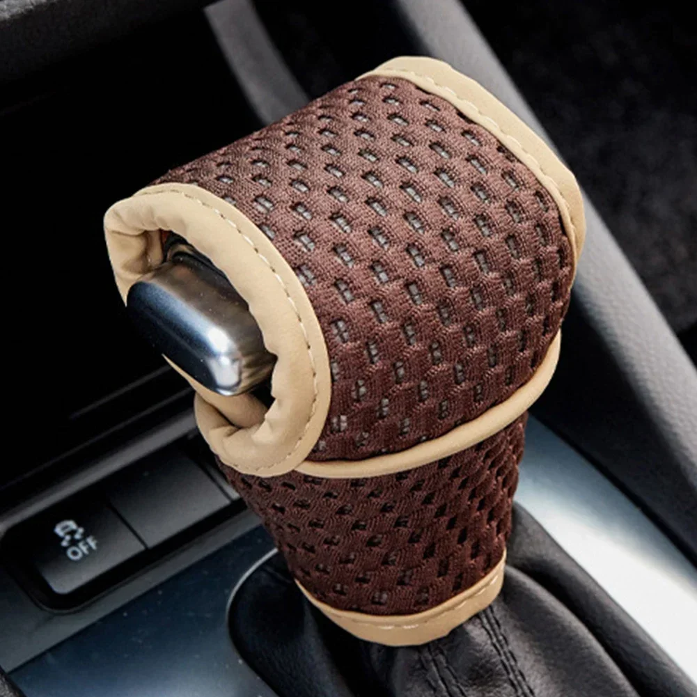 Auto Schaltknauf Abdeckung Gangsc haltung rutsch fester Griff – Bild 4