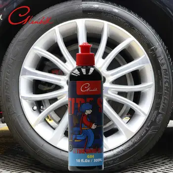 Autoreifen-Glanzgel und Spülung, Reifengel auf Ölbasis, mit SIO2 und schwarzem Farbstoff angereichert, keine