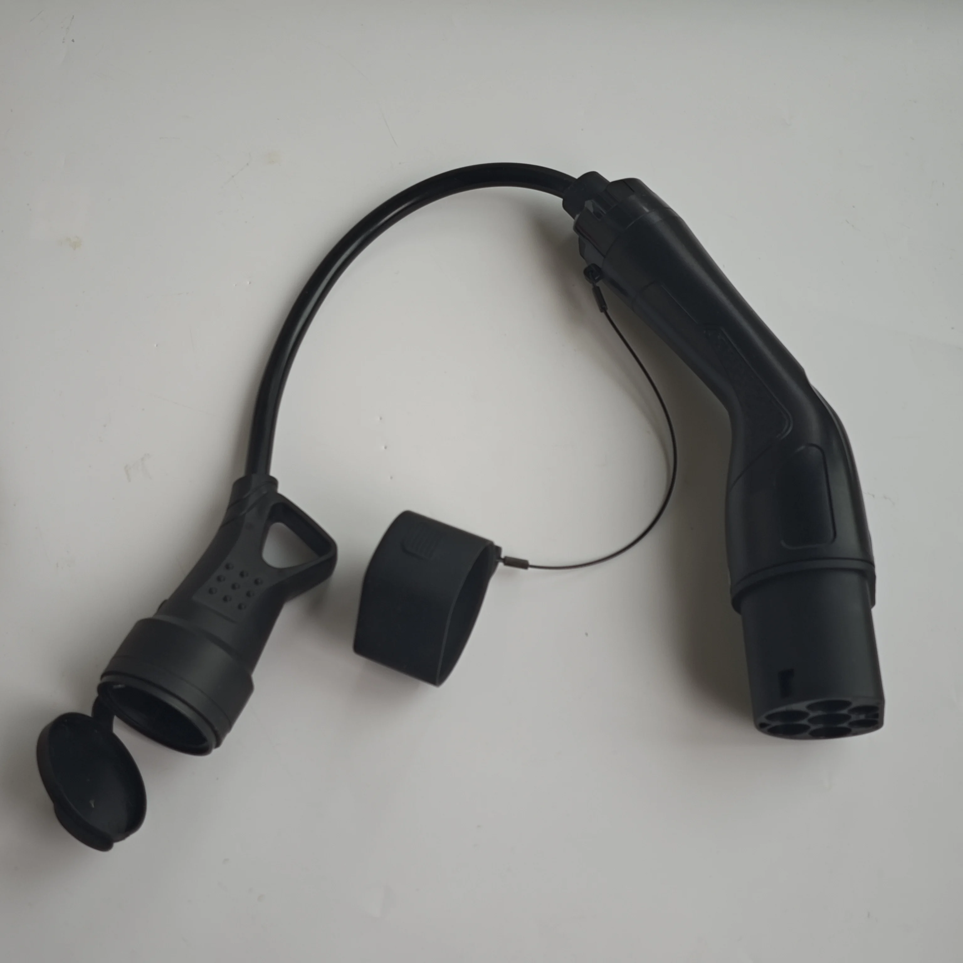 Typ 2 auf EU-Stecker Adapter, 16A 230V 50cm EV-Ladekabel – Bild 4