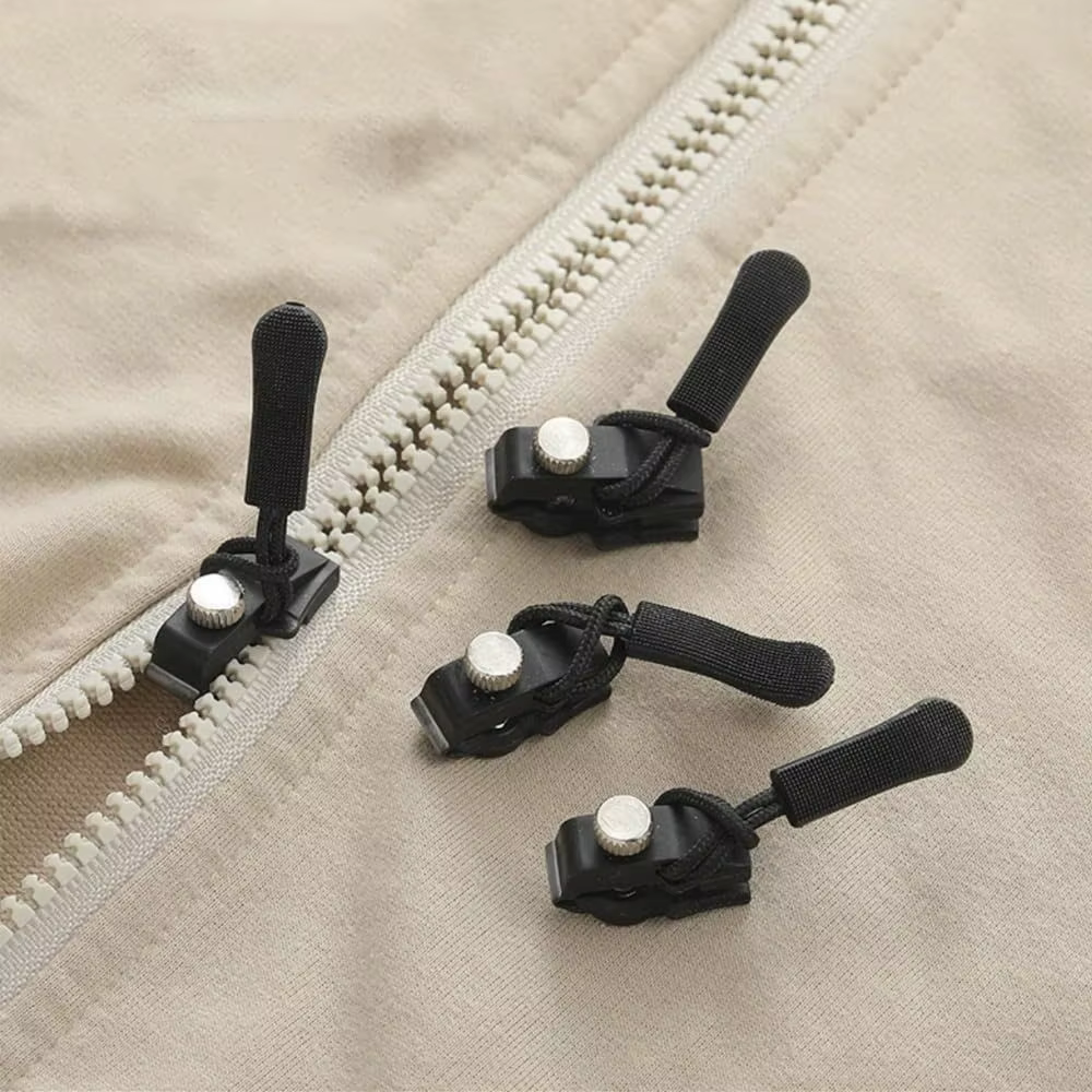Langlebige 3 verschiedene Größe Reiß verschluss Reparatur satz DIY abnehmbare Reiß verschluss Kopf Näh