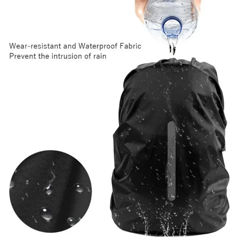 Reflektierende Wasserdichte Rucksack Regen Abdeckung Outdoor Sport – Bild 5