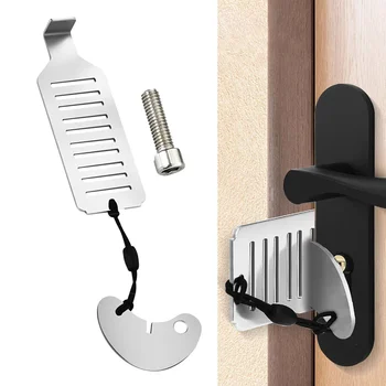 Tragbare Türschloss-Hardware, sicheres Sicherheitswerkzeug für Zuhause, Privatsphäre, Reisen, Hotel