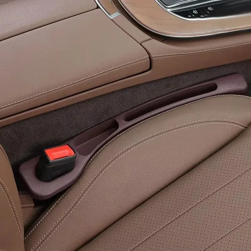 Auto Sitz Lücke Füllstoff Sitz Spalt Lagerung Box Tasche (2 Stück) – Bild 5
