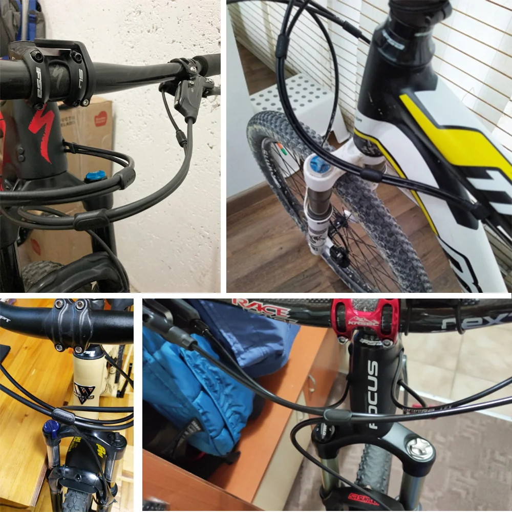 Fahrrad Kabel Guide Fahrrad Hydraulische Schlauch Gehäuse (5 Stück) – Bild 6
