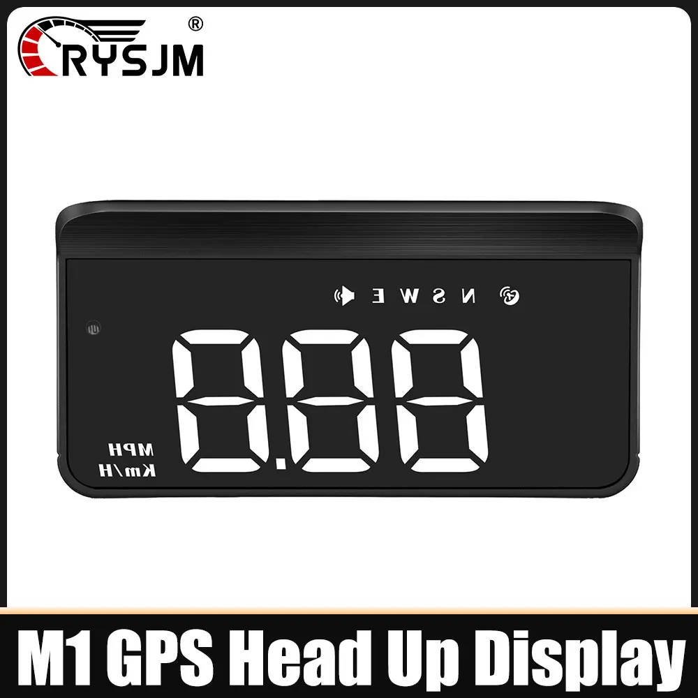 M3 OBD2 HUD / M1 GPS Head-Up-Display Auto-Projektion GPS-Tachometer Digitales Auto-Zubehör