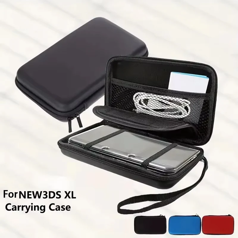 Tragetasche und Aufbewahrungsbox für New3DS XL, New3DS LL, 3DS XL und 3DS LL, Konsolen-Aufbewahrungstasche