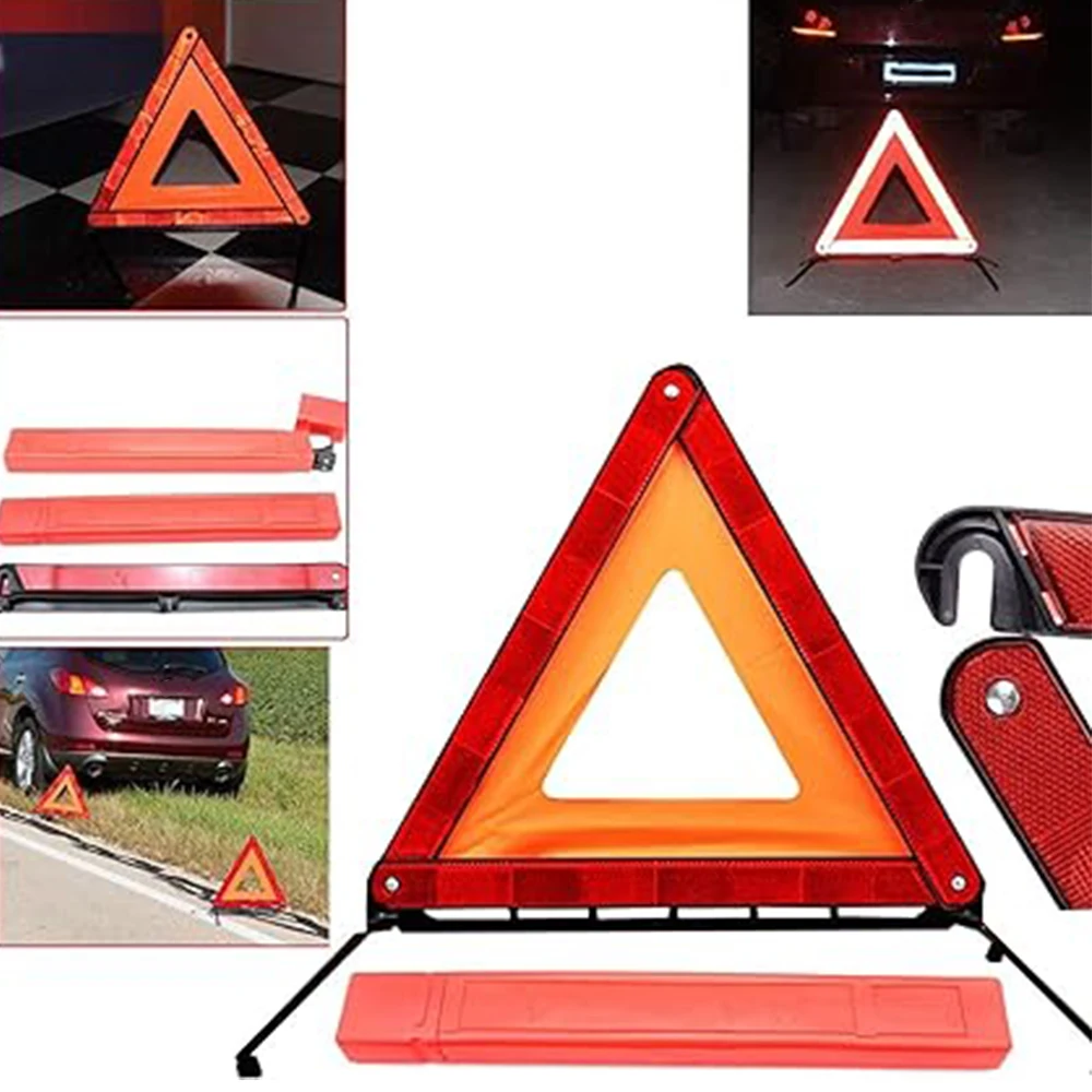 Auto Notfall Warnung Dreieck Mit Reflektierende Jacke Panne Warnen – Bild 6