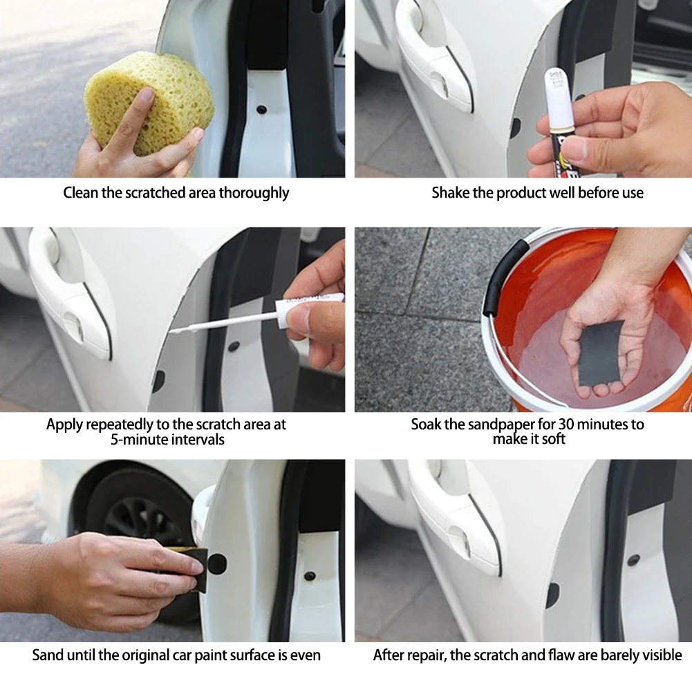 Autolack Füllen Farbe Stift Auto Reparatur Kratzer Farbe Stift Auto – Bild 4