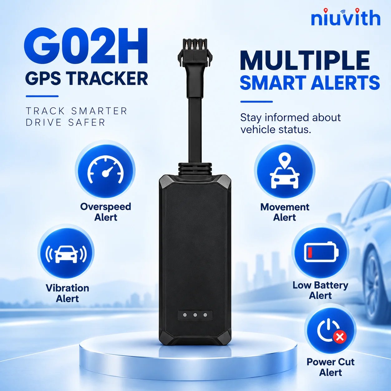 G02H GPS-Autotracker mit App, Echtzeit-Tracking, Geofence-Alarmen – Bild 5