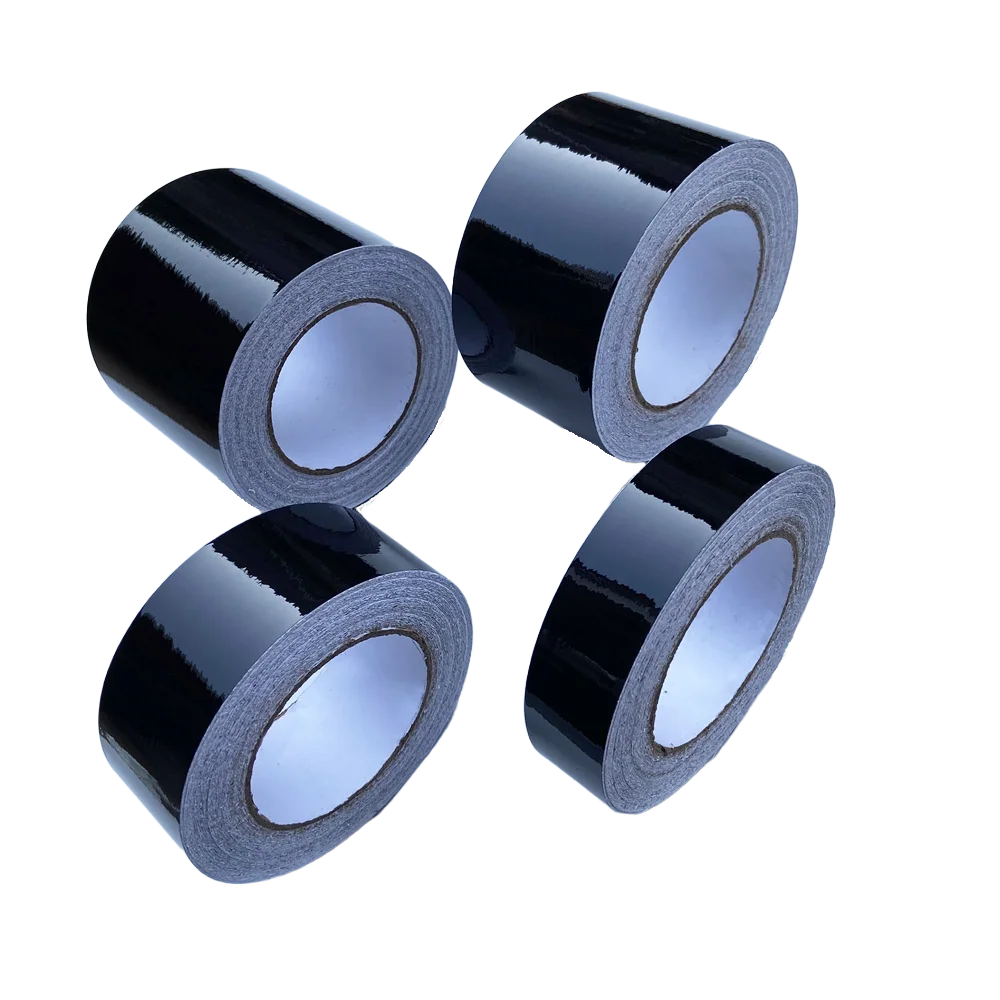 Glänzend schwarze Vinyl Wrap Strip Tape Car Wrap Folie – Bild 2