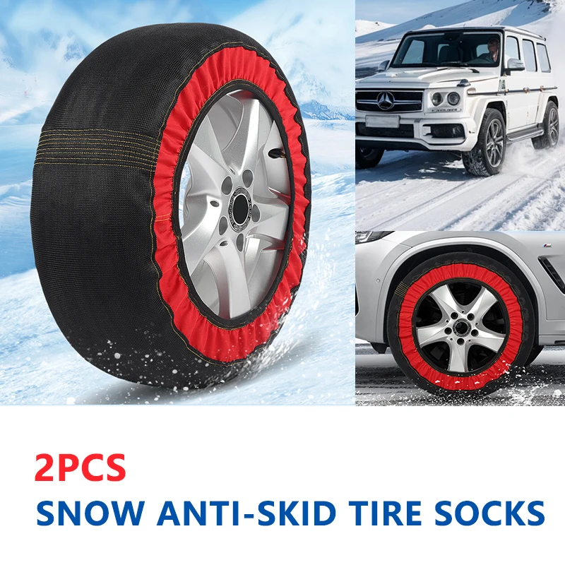 Auto-Radkette für Winter, Autozubehör, rutschfeste Ketten – Bild 2