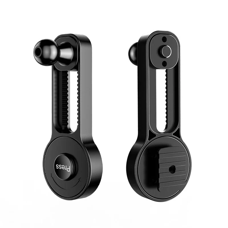 Autotelefonhalter Ständer Zubehör 360° ° Rotation verstellbare Innenhalterung Verlängerungsstange für 17 mm