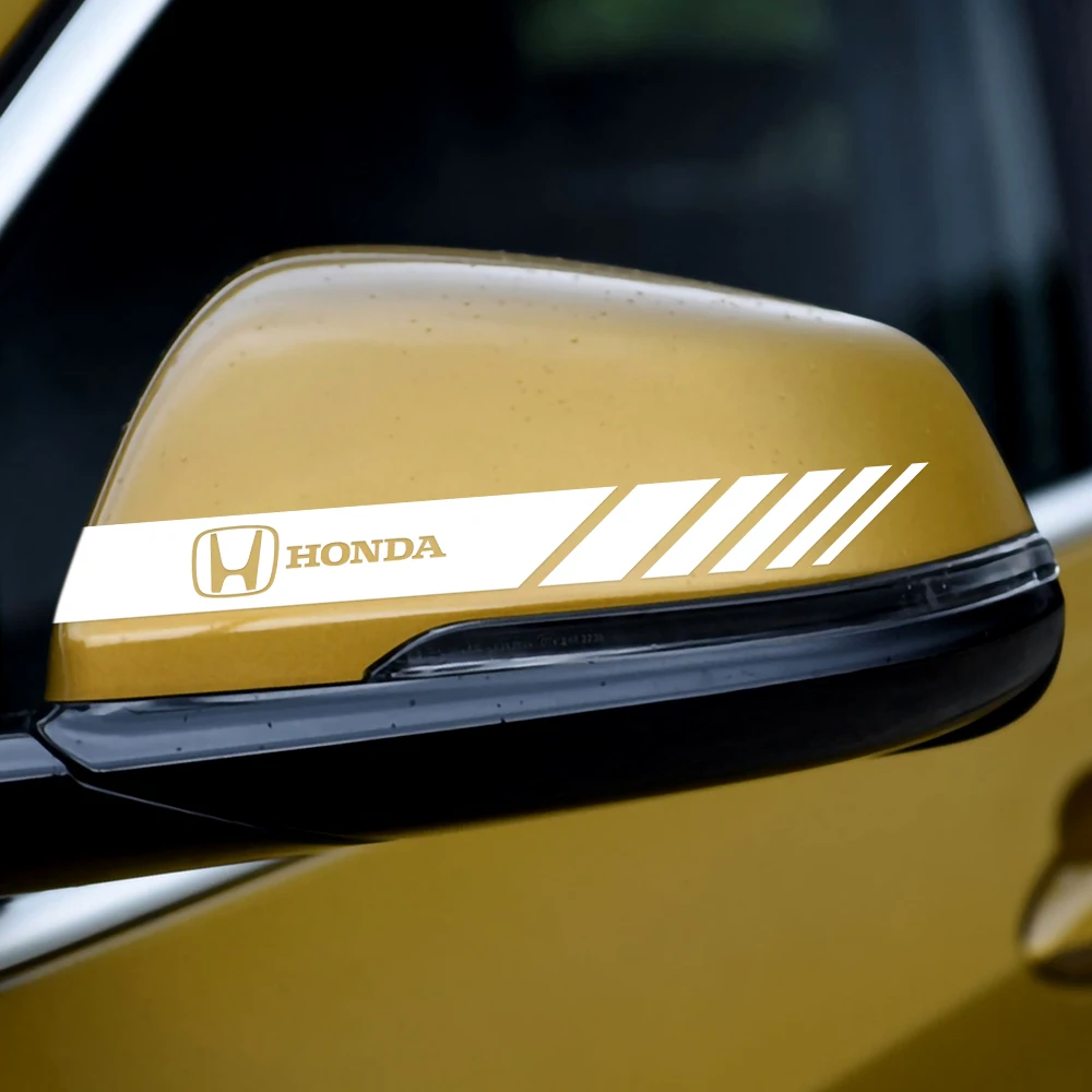 Auto Styling Rückspiegel Anti-Reiben Schutz Dekor Aufkleber Für Honda – Bild 3