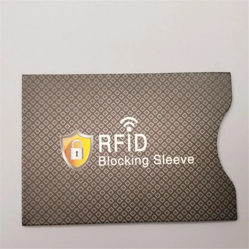 Anti Diebstahl für RFID Kreditkarte Schutz Blockieren (5 Stück) – Bild 4