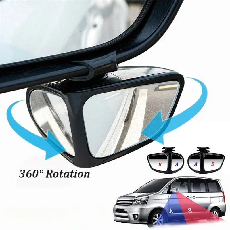 Auto-Rückspiegel Toter-Winkel-Spiegel Vorder- und Hinterräder 360° ° Einstellbarer