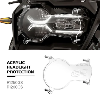 Motorrad Acryl Scheinwerfer Schutz Licht Abdeckung Schutz Für BMW R1200GS R1250GS R 1250 GS LC Abenteuer 2013