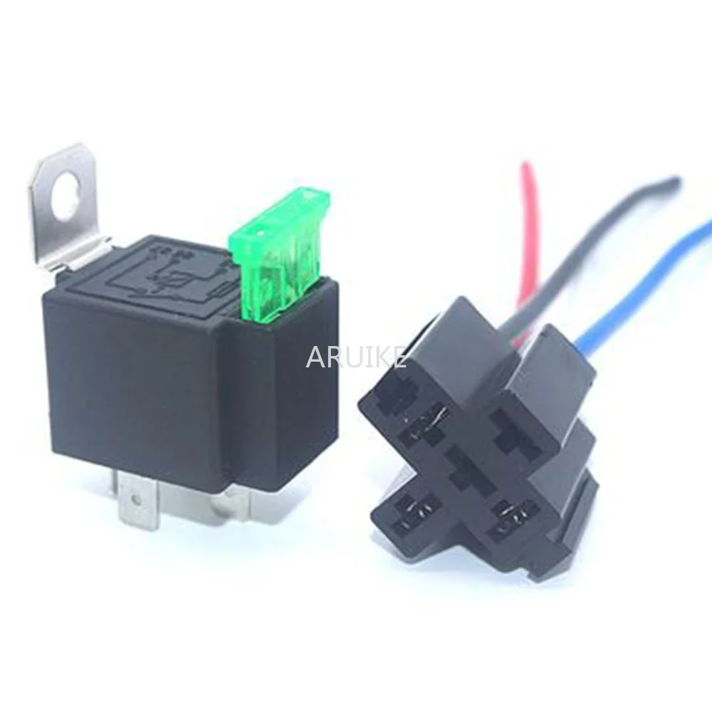12 V DC 4-poliges Auto-Automotive-Sicherungsrelais 30 A normalerweise – Bild 6