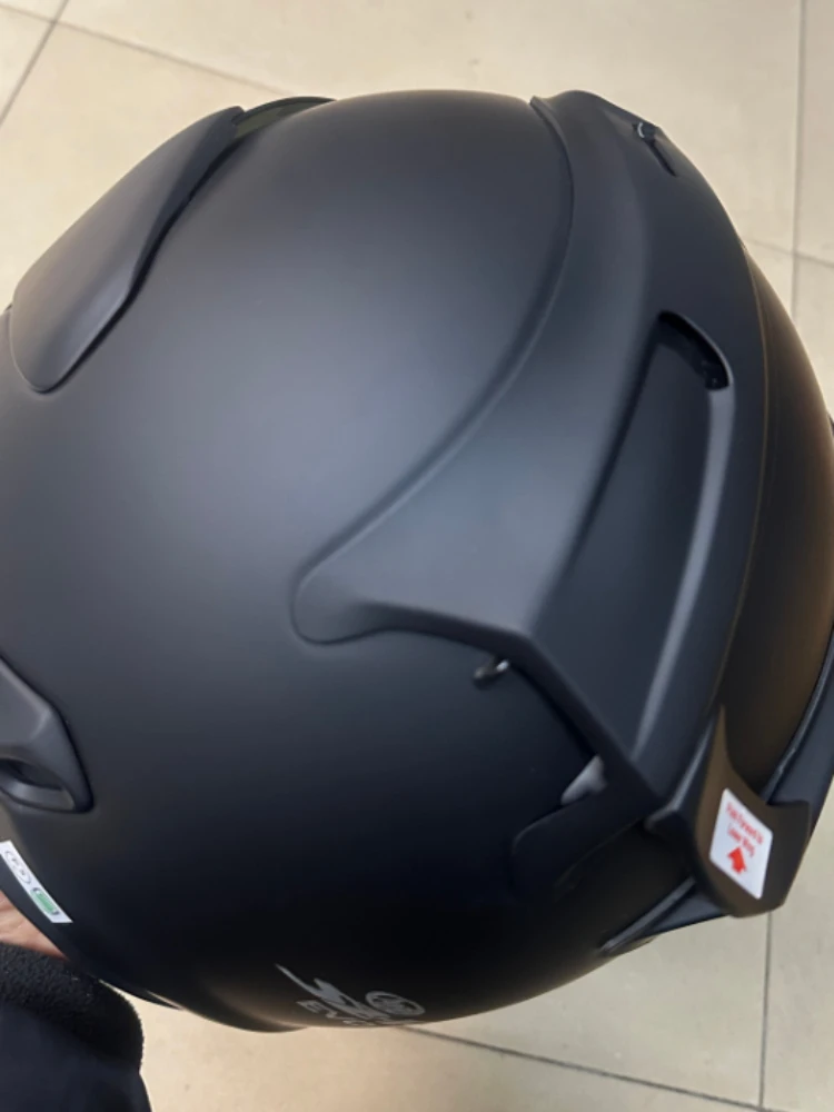 3/4 Open Face SZR VEO Helm für Harley Motorrad Cruiser Motorrad – Bild 5