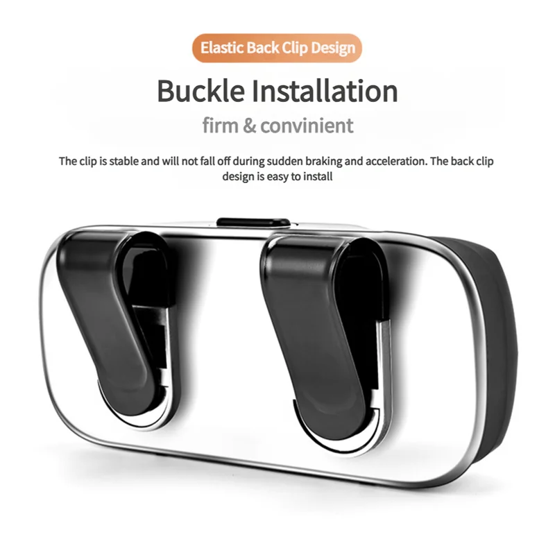 Auto Visier Gläser Fall Premium ABS Beflockung Innere Auto – Bild 5