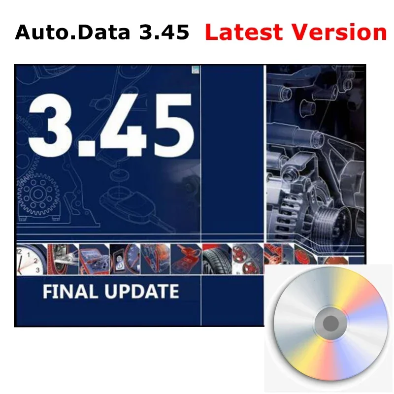 2026 Heißer Autodata 3.45 3.40 Auto-Reparatur-Diagnosesoftware – Bild 2