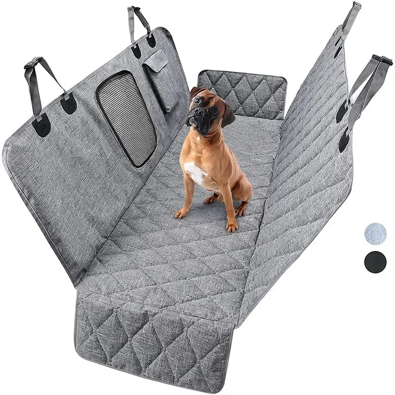Universal Hund Auto Sitz Abdeckung Wasserdichte Haustier Auto Sitz Zurück Reihe Hund Pad Hängematte Fahrzeug