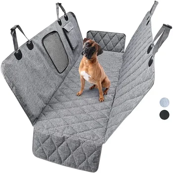 Universal Hund Auto Sitz Abdeckung Wasserdichte Haustier Auto Sitz Zurück Reihe Hund Pad Hängematte Fahrzeug