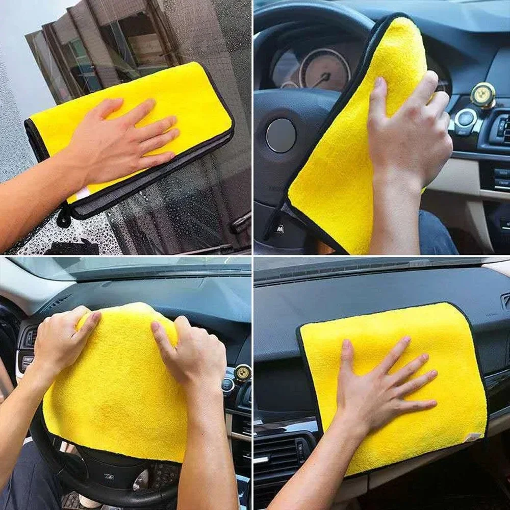 Auto Waschen Mikrofaser Handtuch 30*30CM / 30*60cm auto Reinigung – Bild 3
