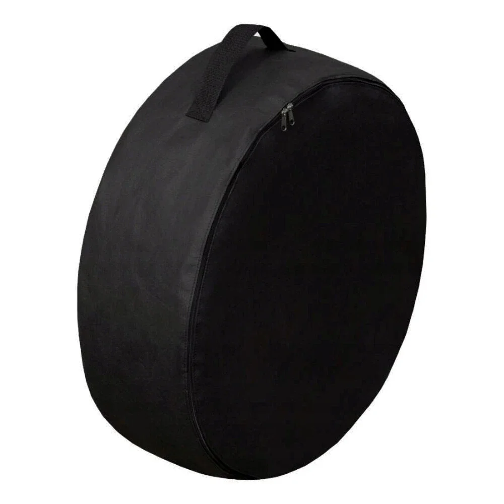 Auto-Ersatzreifenabdeckung, tragbare Radtasche, schwarz, langlebige – Bild 4